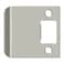 Deltana SPE250U15 212 x 214 Extended Lip Strike Plate Satin Nickel