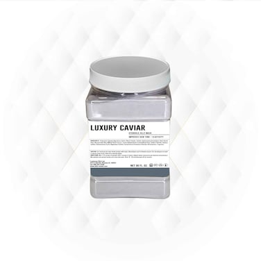 Luxury Caviar Jelly Mask  Professional Pack Peel Off Facial Mask  Reduce Dark Spot  Natural Herbal Extracts  Skin Brightening Hydrating  Nourishment  AntiAging For All Skin Types  30 Fl Oz