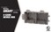 Southwire MSBMMT4G 4 Gang Multi Mount Device Box with Depth Adjustable Heavy Duty 42lb Gray