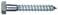 The Hillman Group 230134 Hex Lag Screw 12Inch X 412Inch Zinc 25Pack