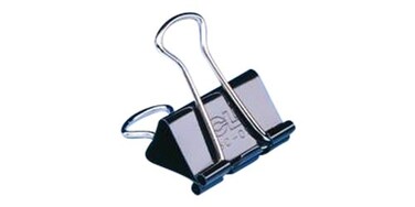 Charles Leonard Binder Clips Medium 58 Capacity BlackSilver 12Box BC05