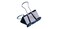 Charles Leonard Binder Clips Medium 58 Capacity BlackSilver 12Box BC05