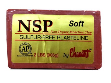 Chavant NSP SOFT 2lbs Oil Based SulfurFree Sculpting Clay