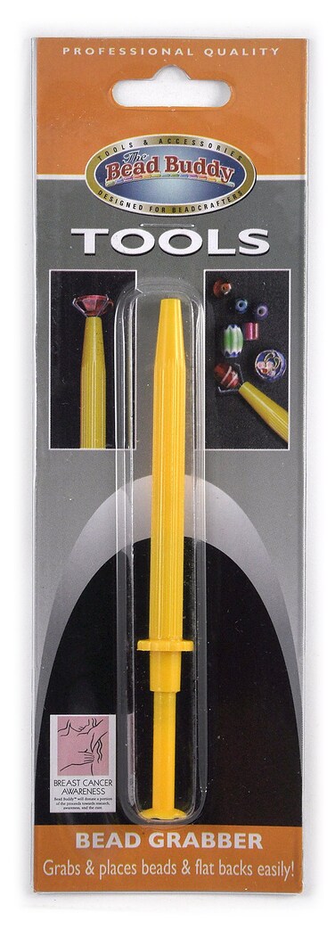 Bead Buddy Bead Grabber ToolPicks Up and Places Beads EasilyGem Pickup ToolGem Tweezers