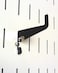 Wall Control Pegboard Medium 178in Slotted Hook Pack  Slotted Metal Pegboard Hooks for Wall Control Pegboard and Slotted Tool Board  Black