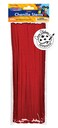 Creativity Street Jumbo Bendable Stem 12in x 6mm Red 600 per Bag