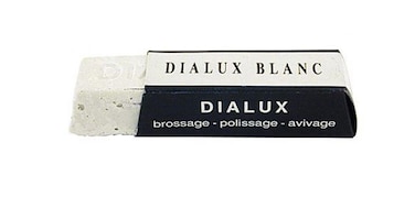 One Bar of White Dialux  Blanc  Jewelers Polishing Compound Rouge  Paste