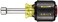 Klein Tools 61014 14Inch Stubby Nut Driver Made in USA 112Inch Hollow Shaft and Cushion Grip Handle