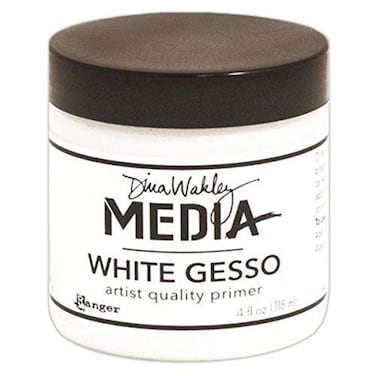 Ranger Dina Wakley Media Gesso 4oz Jar White
