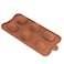 XHaibei 3D Gem Cool Ice Cube Chocolate Soap Plaster Crayon Mold Silicone Party Maker Dia 1inch 1oz per cell