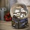 Roman 37753 Glitterdomes Snow Globe 150mm Musical with Santa in Sleigh 8 Inch