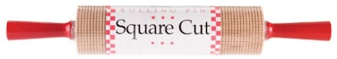 Bethany Housewares Lefse Rolling Pin Square Cut