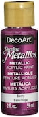 DecoArt Dazzling Metallics Paint 2Ounce Berry