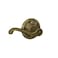 Schlage F170 FLA 609 RH Right Handed Flair Door Lever One Sided NonTurning Dummy Door Handle Antique Brass