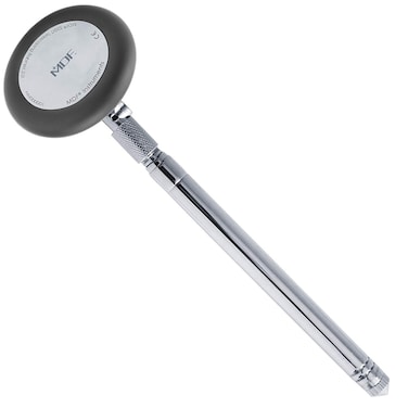 MDF Instruments Babinski Telescoping 20 Neurological Reflex Hammer with Builtin Brush for cutaneous and Superficial responses  Black MDF535XT11