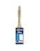 Zibra Flat Paint Brush for Top Coats Flat Surfaces Walls and Doors 2inch Comfort Handle for All Paints and Stains