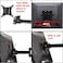 VideoSecu TV Wall Mount Articulating Arm Tilt Swivel Bracket for Most 1939 TV Monitor Display VESA 100X100 75X75 up to 33LBS ML15B A28