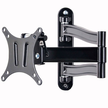 VideoSecu TV Wall Mount Articulating Arm Tilt Swivel Bracket for Most 1939 TV Monitor Display VESA 100X100 75X75 up to 33LBS ML15B A28