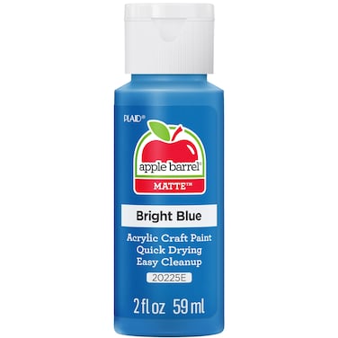 Apple Barrel Acrylic Paint in Assorted Colors 2 Ounce 20225 Bright Blue