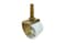 Shepherd Hardware 9535 218Inch White Bed Rollers with Stem and Socket 2Pack