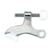 10 Pack  Designers Impressions Satin Nickel Heavy Duty Hinge Pin Adjustable Door Stop  3576