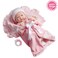 JC Toys Soft Body La Newborn in Bunting and Accessories Asian Pink 18784