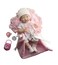 JC Toys Soft Body La Newborn in Bunting and Accessories Asian Pink 18784