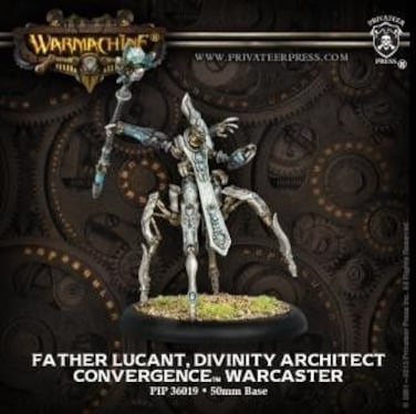 Privateer Press  Warmachine  Convergence Father Lucant Model Kit