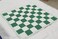 Roll Up Chess Mat Board Game Green One Size