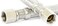 LASCO 100954 Ice Maker Water Supply Line Braided Stainless Steel X 14Inch Female Compression 1Pack Iron