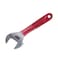 Klein Tools D5076 Adjustable Wrench Extra Capacity Jaw Forged Drive Wrench with High Polish Chrome Finish 612Inch