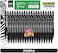 Zebra Pen Zebra Black Pens  40 Pack  Zebra Z Grip Ballpoint Pen  7 mm Fine Point  Retractable