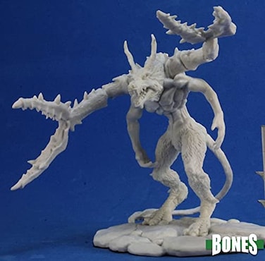 REAPER Bones Wolf Demon Miniature