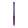Pilot Precise V7 RT Refillable  Retractable Liquid Ink Rolling Ball Pens Fine Point 07 mm Purple 12Pack