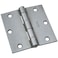 National Hardware N140566 505BC NonRemovable Pin Hinge in Plain Steel312 Inch