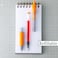 PILOT G2 Premium Refillable  Retractable Rolling Ball Gel Pens 07mm Fine Point Orange 6Pack