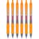 PILOT G2 Premium Refillable  Retractable Rolling Ball Gel Pens 07mm Fine Point Orange 6Pack
