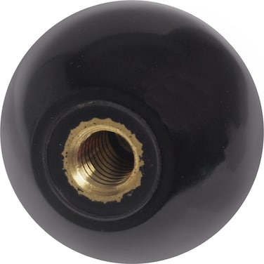 The Hillman Group 55410 Ball Knob Female 114 X 516 2Pack  Black