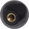 The Hillman Group 55410 Ball Knob Female 114 X 516 2Pack  Black