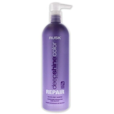 Deepshine Color Repair SulfateFree Shampoo by Rusk for Unisex  25 oz Shampoo