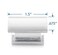 Southern Hills 15 Inch Polished Chrome Cabinet Knobs  Pack of 5  Kitchen Cabinet Knobs for Doors Drawers Desks and Furniture  Modern Drawer Pulls SHKM001CHR5