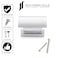 Southern Hills 15 Inch Polished Chrome Cabinet Knobs  Pack of 5  Kitchen Cabinet Knobs for Doors Drawers Desks and Furniture  Modern Drawer Pulls SHKM001CHR5