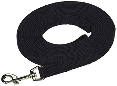 OmniPet Cotton Dog Training Lead for Dogs 15 Black