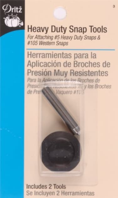 Dritz 3 Heavy Duty Snap Tools Metal