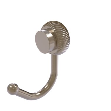 Allied Brass 420TPEW Venus Collection Twisted Accents Robe Hook Antique Pewter
