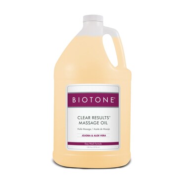 Biotone Clear Results Oil 128 Ounce