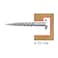 Freud 70104 2564 Dia Key Hole Bit Permashield Coating Red