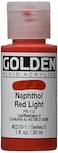 Golden Fluid Acrylic Paint 1 OunceNaphthol Red Light