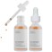 Lactic Acid Serum For Face 30ML Moisturizing Lactic Acid 5  HA Face Serum For Exfoliating 2 PCS Exfoliating Serum For Dry Skin