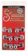 Grover SPERZEL LOCKING 3 ON A SIDE KIGH POLISHED NICKLE PLATED WITH MOUNTING PARTS Machine Heads 10218C